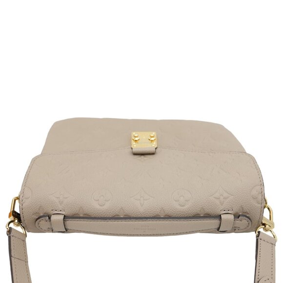 Louis Vuitton  Metis Pochette Empreinte Leather Crossbody Bag Beige - Picture 5 of 14